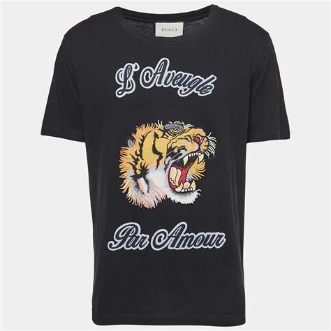 t shirt gucci l'aveugle par amour|Gucci T.